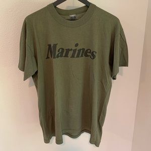 Vintage Marines military t shirt